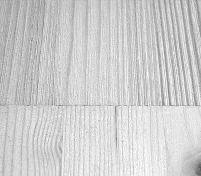 Strukturerad yta i jämförelse med en slät yta