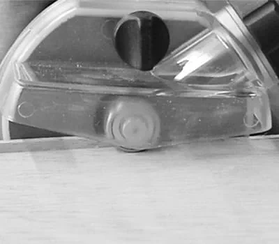 Köra utmed hela skivan