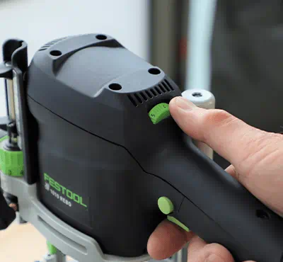 Ställa in handöverfräsen