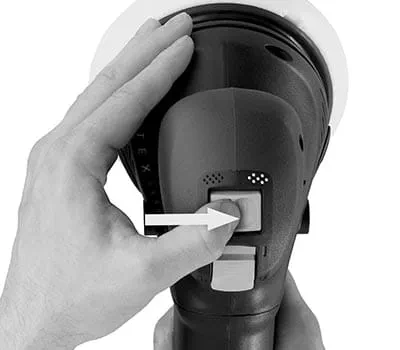 Mellanslipa grundningen med samma inställningar