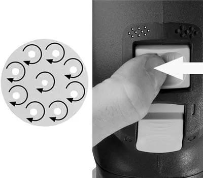 Finslipa sedan mineralskivans yta