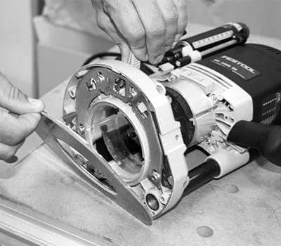 Ta av standardgrundplattan