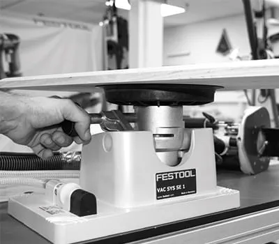 Fäst arbetsobjektet