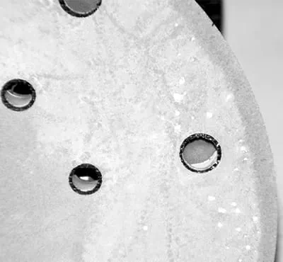 Igensättning av slippapper