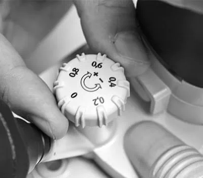 Ställa in fräsdjupet