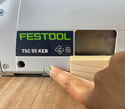 Observera markeringen