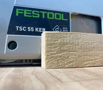 Träbit som hjälpmedel