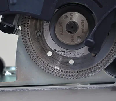 DSC-AG 125 med diamantkapskiva