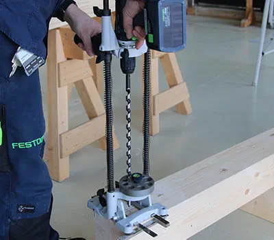 Borra hålen snabbt och rakt