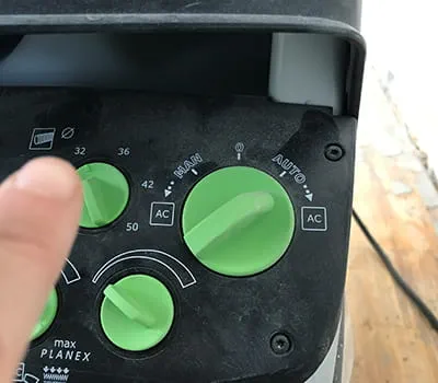 Slangdiametern på 32