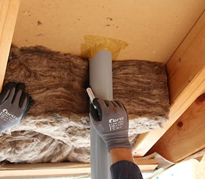 Rita ut rörets position