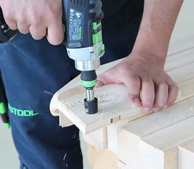 Förborra tvärslåarna