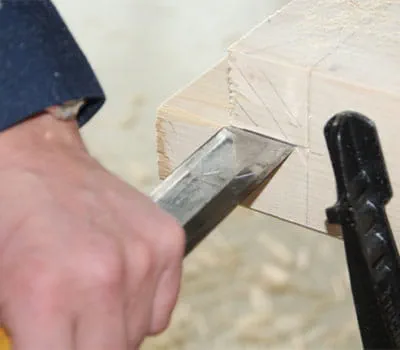 Använda stämjärn i förväg