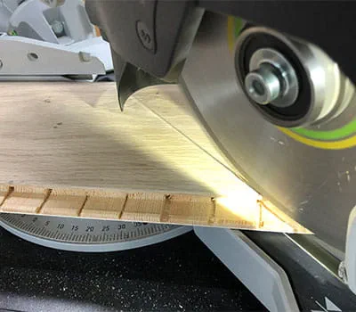 Ställa in KAPEX på 45°