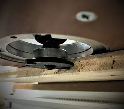 Ställa in fräshöjden