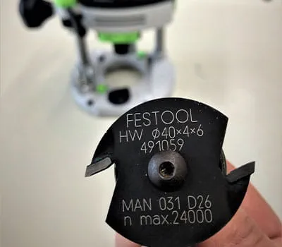 Förbereda handöverfräsen