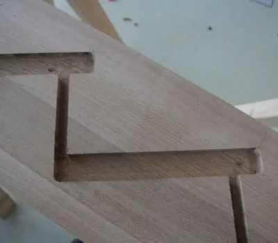 Färdigfräst vagnstycke