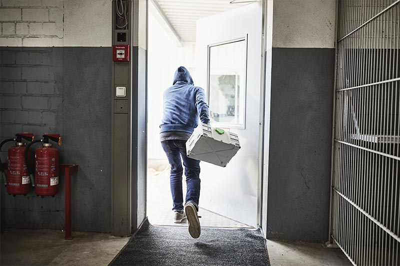 Ersätts vid stöld