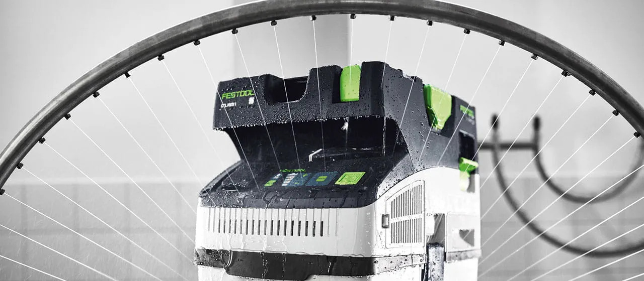 Dammsugare från Festool testas