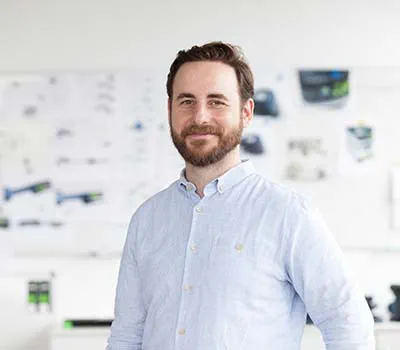 Produktdesigner Timo Kuhls på Festool