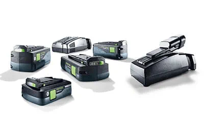 Batterisystemet från Festool.