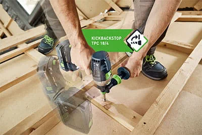 SawStop-tekniken i Festools bordssåg TKS 80