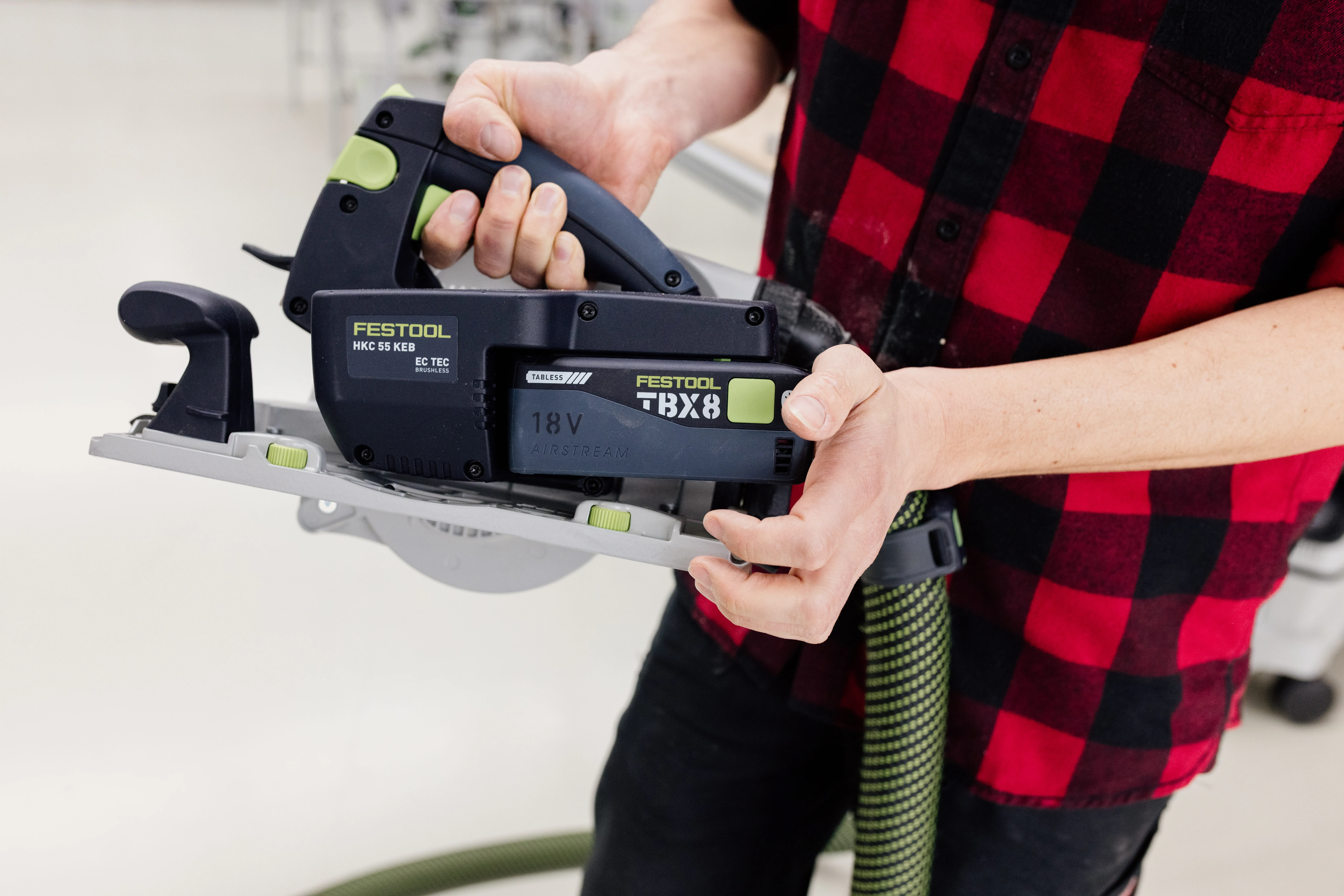 De nya tablösa batterierna från Festool