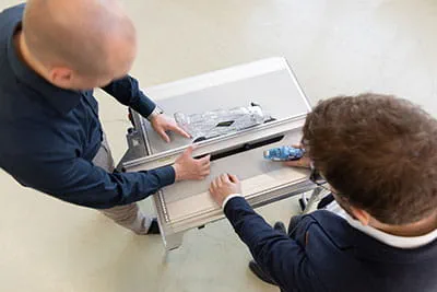 SawStop-tekniken i Festools bordscirkelsåg TKS 80