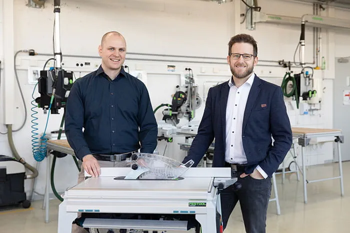 SawStop-tekniken i Festools bordscirkelsåg TKS 80