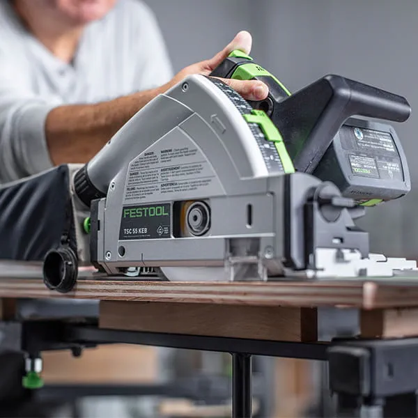 Festool-sänksågen TSC 55 K med ny sågklinga Wood Fine Cut