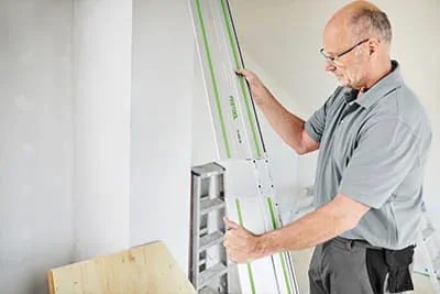 Den nya Festool-styrskenan FS 2.0 med kopplingsfunktion