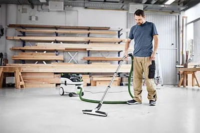 Systemutvidgningar inom dammsugning från Festool