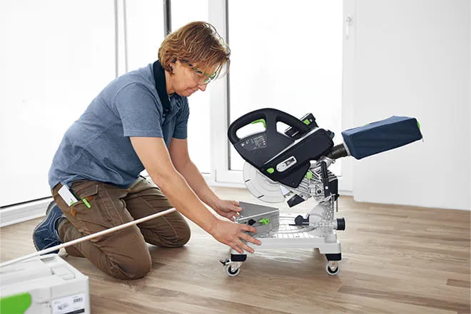 Den nya batteridrivna listsågen SYMC 70 från Festool