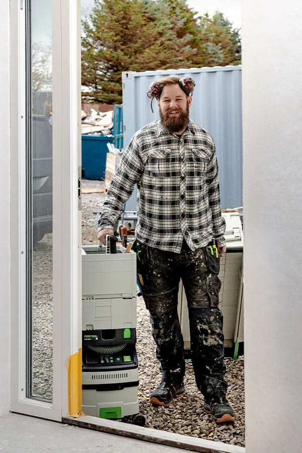 Rätt användning vid inomhusbygge med Festool-verktyg