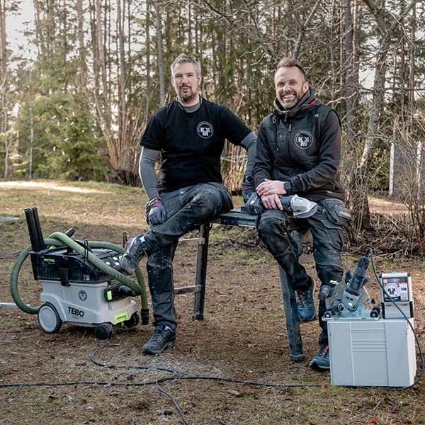 Festools verktyg för plattsättare