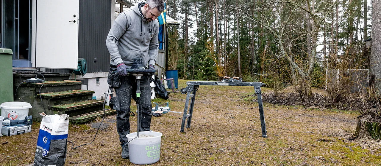 Festools verktyg för plattsättare