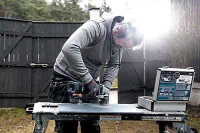 Festools verktyg för plattsättare