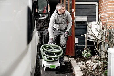 Festools verktyg för plattsättare