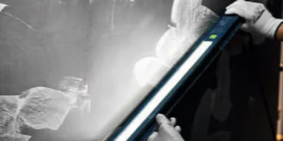 Festools släpljus i arbete