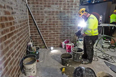 Arbete med Festools STL SYSLITE och MX-omrörare