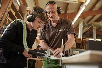 Hopfogning med DOMINO förbindningsfräs från Festool