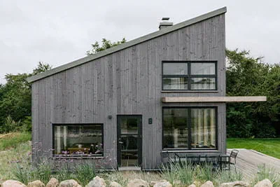 Modernt trähus