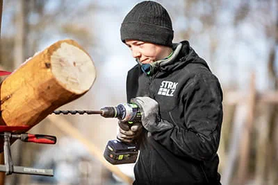 Snickarna på Starkholz har specialiserat sig på att bygga lekplatser
