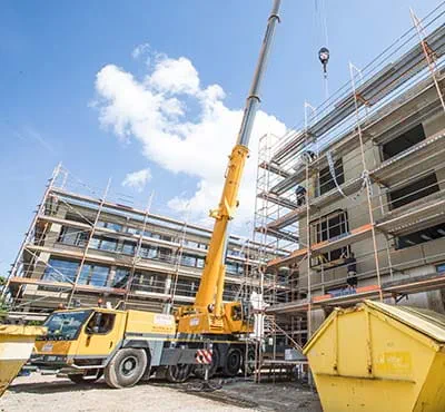 Besök på en av arbetsplatserna för VHB i Memmingen
