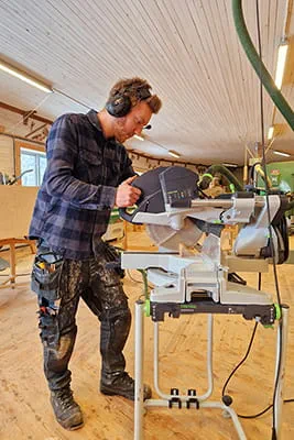 Daniel Löwing sågning